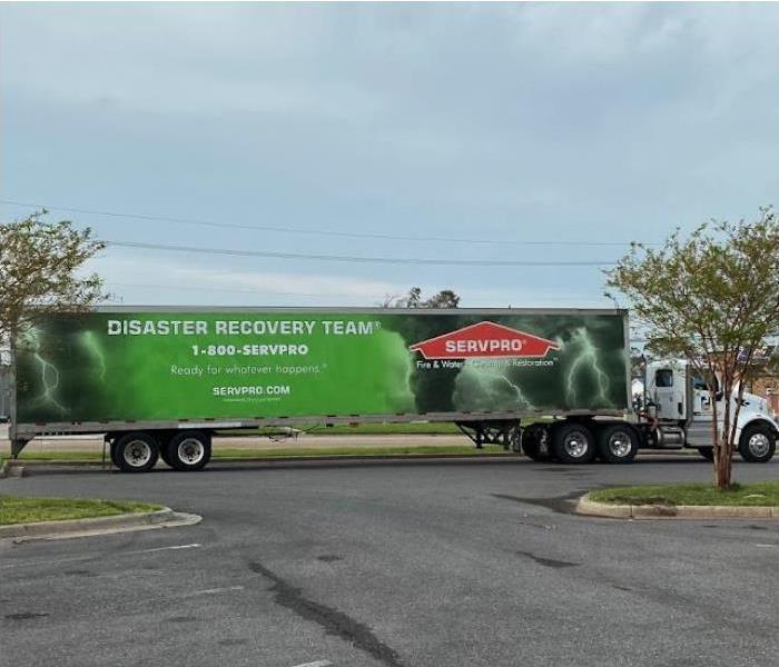 disaster recovery semi truck 